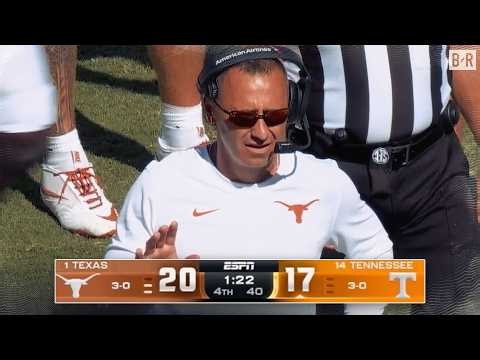 Texas Holds Off Late Tennessee Comeback