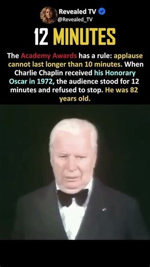 CHAPLIN BROKE THE OSCAR RULE