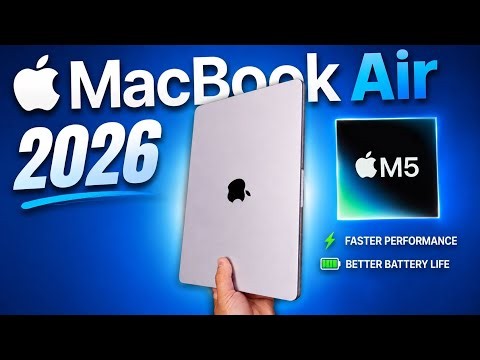 NEW 2026 MacBook Air with M5 - CRAZY GOOD!