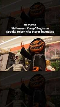 'Halloween Creep' Begins as Spooky Decor Hits Stores in August