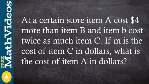 ACT SAT prep: Learn how to write the expression for a word problem