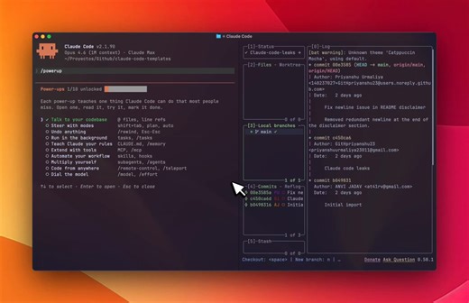 Claude Code just dropped a new /powerup command.Run it and it teaches you how to use Claude Code right inside the terminal - interactive lessons, one unlock at a time.The onboarding era of AI dev tools has begun.