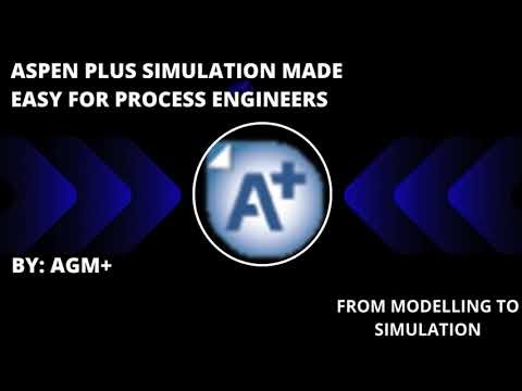 Aspen Plus Tutorial C1M1 #1 - Introduction to Aspen Plus