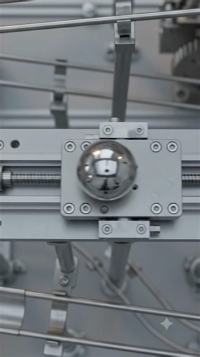 Infinite Ball Loop Machine 🔄⚪ | Most Satisfying Physics Animation Ever | 4K AI Short