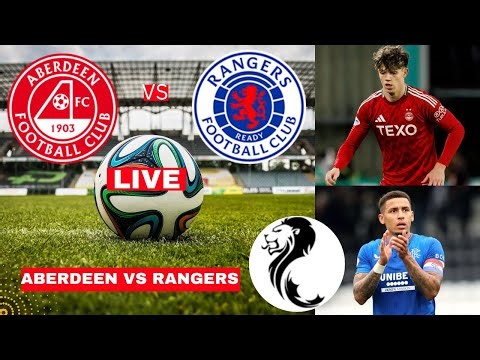 Aberdeen vs Rangers 0-2 Live Stream Scottish Premiership Football Match Score Commentary Highlight