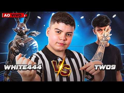🔴 LIVE! - TWO9 VS WHITE444! - HOJE ELE VAI GANHAR!- PHZIN7 LIVE ON FREE FIRE 🔴