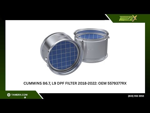 Cummins B6.7, L9 DPF Filter 2018-2022: OEM 5579377RX