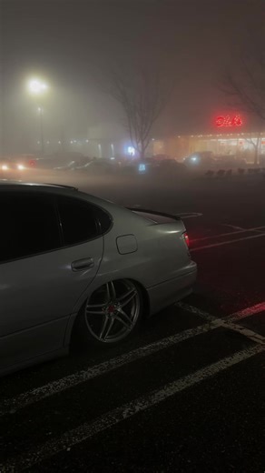 The fog was a paid actor😶‍🌫️ #carsoftiktok #fyp #cars #lexus #gs300