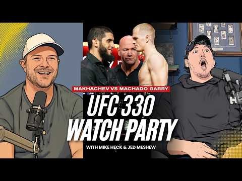 UFC 330: Makhachev vs. Machado Garry LIVE STREAM | Watch Party w/ Heck & Meshew | MMA Fighting