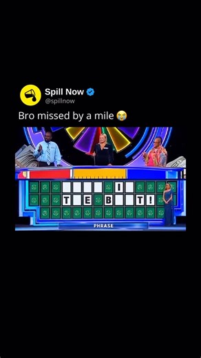 Spill Now on Instagram: "😭 Wheel of Fortune is one of the longest running and most recognizable game shows in television history, premiering in 1975 and becoming a nightly staple for millions of households. The show challenges contestants to solve word puzzles inspired by hangman while spinning a giant wheel to win cash and prizes. Its simple rules, bright set, and catchy music made it instantly accessible, helping it become a cornerstone of American pop culture and syndicated television for de