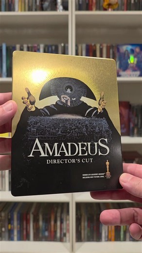 Amadeus Blu-ray Steelbook Release Date 6/15/2017 Movie Rating 10/10 Steelbook Rating 9/10 Purchased from eBay #physicalmedia #steelbook #steelbookcollection #moviecollection #CapCut