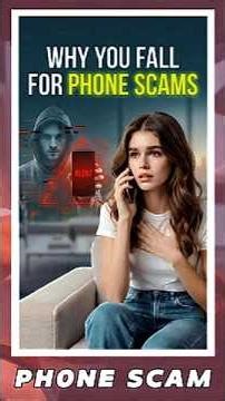 Why You Fall for Phone Scams 😨It Hits Your Brain First #voicephishing #phonescams
