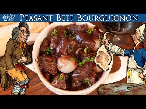 How to Make French Peasant Beef Bourguignon from 1885