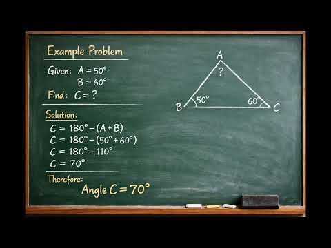 O level Maths Triangle problem