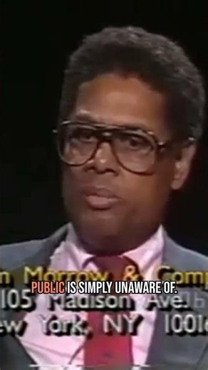Thomas Sowell on why he decided to say out loud what most people are afraid to write