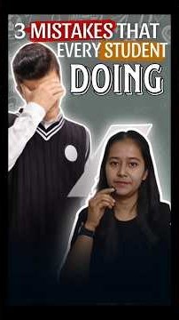 3 MISTAKES That Every Student Is Doing || 2026 study plan || #shorts