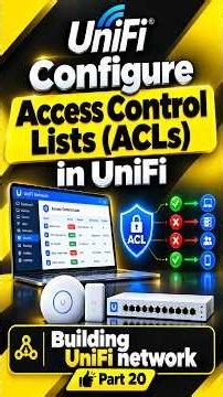 How to Configure & Test UniFi ACLs #shorts #shortvideo #viral #training #tutorial #infotech #wifi