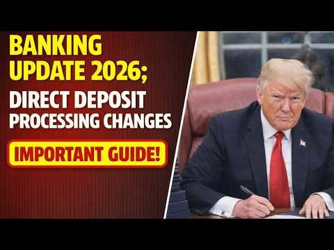 Banking Update 2026;Direct Deposit Processing Changes