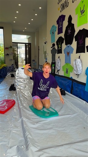 INDOOR Slip N' Slide! (Did I Ruin My HOUSE?)