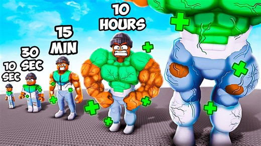 Watch me become invincible in Roblox every single second