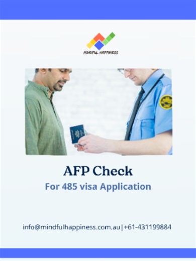 𝐀𝐅𝐏 𝐂𝐡𝐞𝐜𝐤 𝐟𝐨𝐫 𝟒𝟖𝟓 𝐯𝐢𝐬𝐚 𝐚𝐩𝐩𝐥𝐢𝐜𝐚𝐭𝐢𝐨𝐧 Contact us for more info: 📞 61-431199884 📧 info@mindfulhappiness.com.au 📍 12/4 Queen St, Bentley 6102 WA OR Register with us, and our team will contact you: https://forms.office.com/r/71tx6ETWWp?origin=lprLink #westernasutralia #bhutan