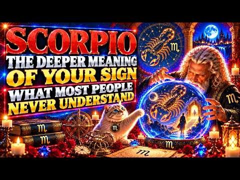 🔥SCORPIO ♏ THE DEEPER MEANING OF YOUR SIGN — WHAT MOST PEOPLE NEVER UNDERSTAND 🔥