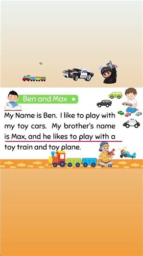 Kids Reading practice / English reading practice / Learn to read English