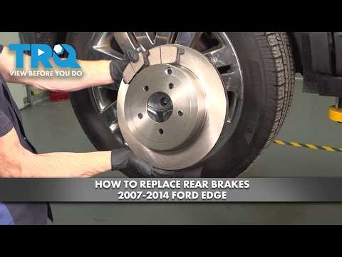 How to Replace Rear Brakes 2007-2014 Ford Edge