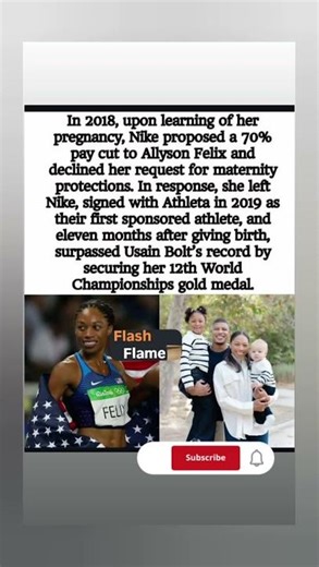 The Race for Worth: How Allyson Felix Defied Nike and Made History