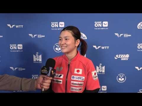 橋本帆乃香が中国戦で圧巻のストレート勝ち！卓球アジア選手権・女子団体決勝で日本が好発進🔥🏓