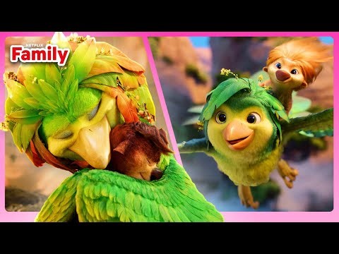 Ollie and Ivy’s BEST Moments 🐿️🦜 Swapped | Netflix Family