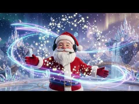 Santa creating magical universe.Santa's workshop.Call Santa & Chat with Santa Online.Meet TalkSanta