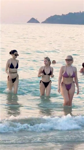 🇹🇭Phuket Beach Best Summer Holiday Wonderful Paradise Beach 66🏖️ #phuketbeach