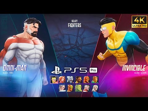 Invincible VS Gameplay All Characters