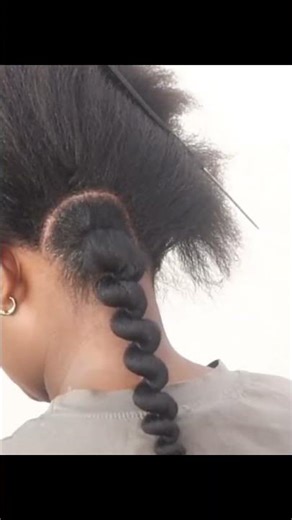 Unique & Simple Braid Hairstyle Using Braid Extension ✨