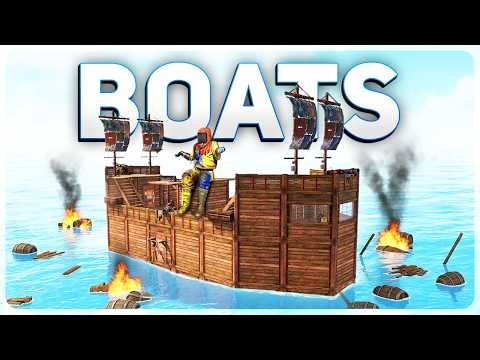 Ultimate Boat Building & Defence Guide | Rust Tutorial