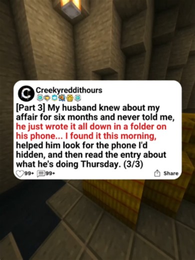 My husband knew about my affair for six months — he kept a folder on his phone