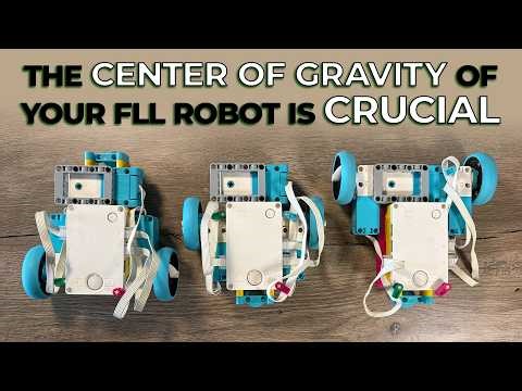 Center of Gravity – The Key To Building an Effective FLL Robot