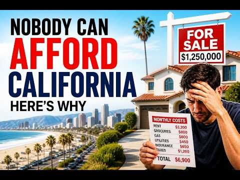 Nobody Can Afford California Anymore… Here’s Why 😳