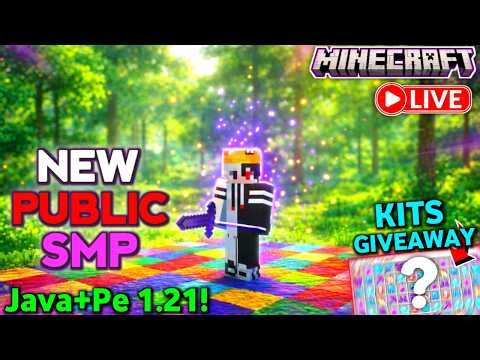 😱 Best Free Cracked Public Lifesteal SMP Minecraft 1.21 | 24/7 Online | Java + PE | Free To Join 🚀