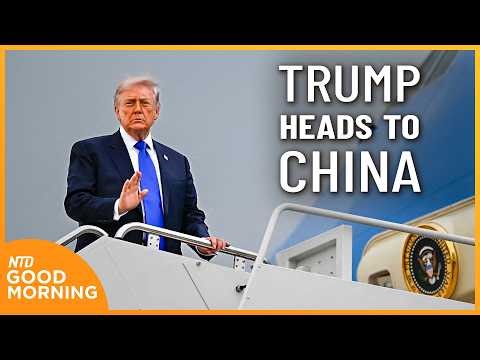 Pres. Trump Leaves for China; Calif. Mayor Admits Being CCP Agent | NTD Good Morning (May 12)