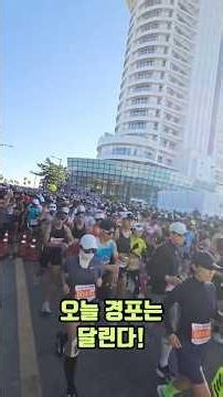 가을 경포를 달리는 뜨거운 열정🏃🏼‍♀️‍➡️#경포마라톤대회