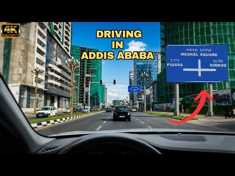 You Won’t Believe This Drive in Addis Ababa 😲 | Mexico to Bole Airport