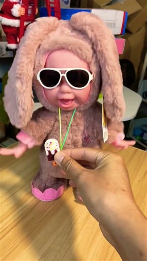 Kibtoy Electric plush doll can cry, laugh, sing, dance, doll, girl