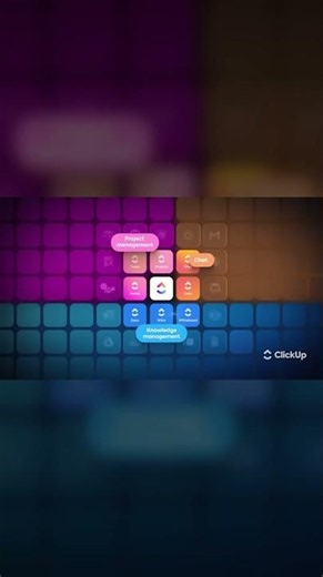 Blurry ClickUp The Everything App for Work #ClickUp #WorkEfficiency #DigitalWorkspace #AIWorkplace