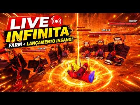 ANIME GHOST UPDATE ~ LEVELING FARM SIMULATOR ROBLOX 🔴 (LIVE INFINITA) 📢 #roblox #ugphone