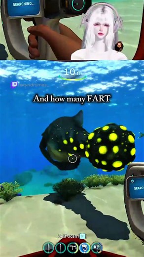 THE SOUND OF A FART FISH 🐠💨 #ZEPETOVTUBER #TWITCHLIVE #rexyndromes_ #subnautica