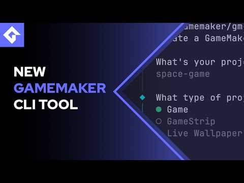 GameMaker CLI - Speed Up Your Development Workflow