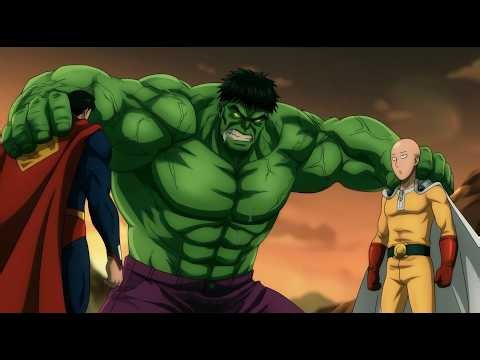 SUPERMAN vs HULK vs SAITAMA – THEY MADE HULK EVEN STRONGER?! (Part 2)
