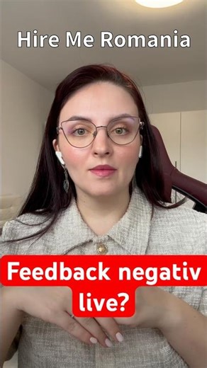 Negative feedback? How do you react? #interview #greenscreen #itromania #tips #recruitment